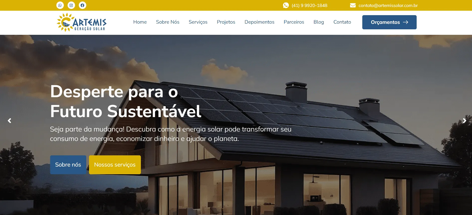 Site Institucional - Criação de Sites Profissionais - Ferreira Studios