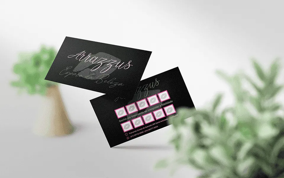 Cartão de Visita - Criação de Sites Profissionais - Ferreira Studios
